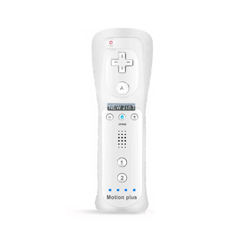 Wireless Motion Plus Remote Controller and Nunchuck Set for Wii Console Gaming Experience