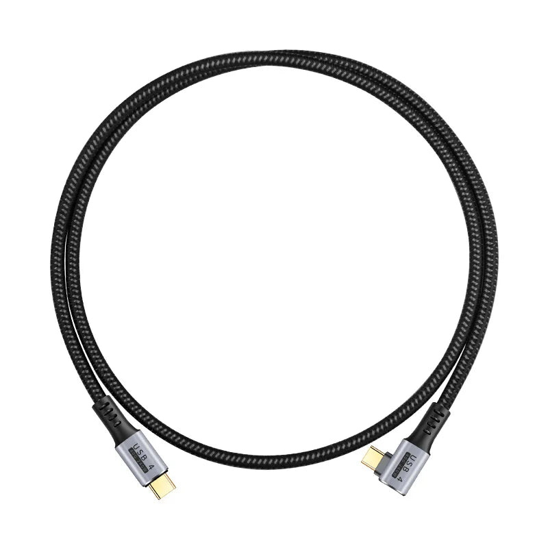 240W USB4 Type C Fast Charging Cable with 40Gbps Data Transfer and 8K Video Support