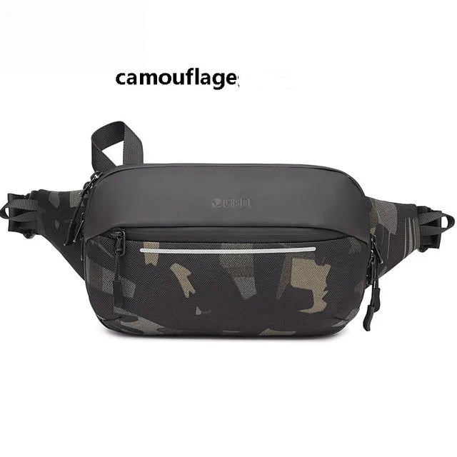 Expandable Water Resistant Crossbody Sling Bag with USB Charging and Anti-Theft for Travel