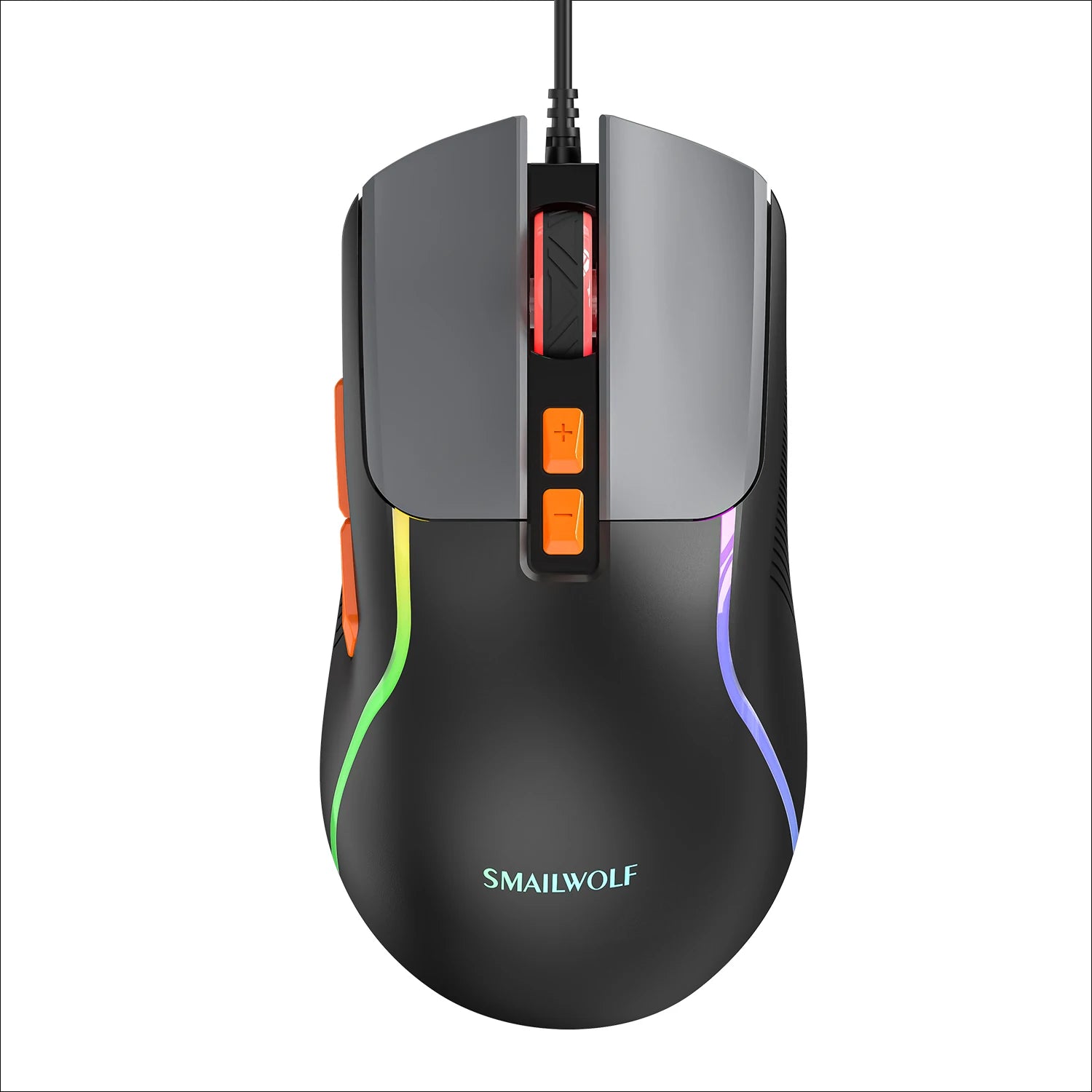 Wired USB RGB Gaming Mouse with Ergonomic Grip and High Precision Sensor for Desktop and Laptop