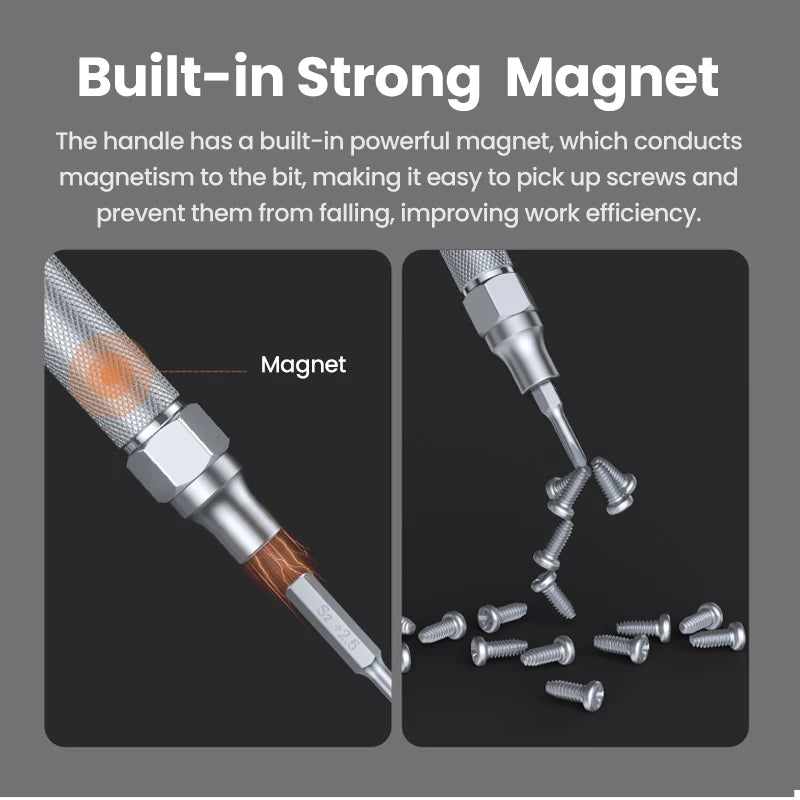 38-in-1 Precision Screwdriver Set for Phone Laptop PC Watch Glasses Repair Disassembly Tool Kit