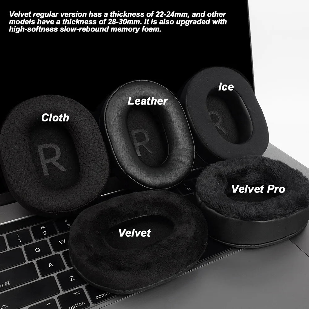 Replacement Ear Pads Compatible with HOCO W45 Headphones Soft Memory Foam Cover Multiple Materials