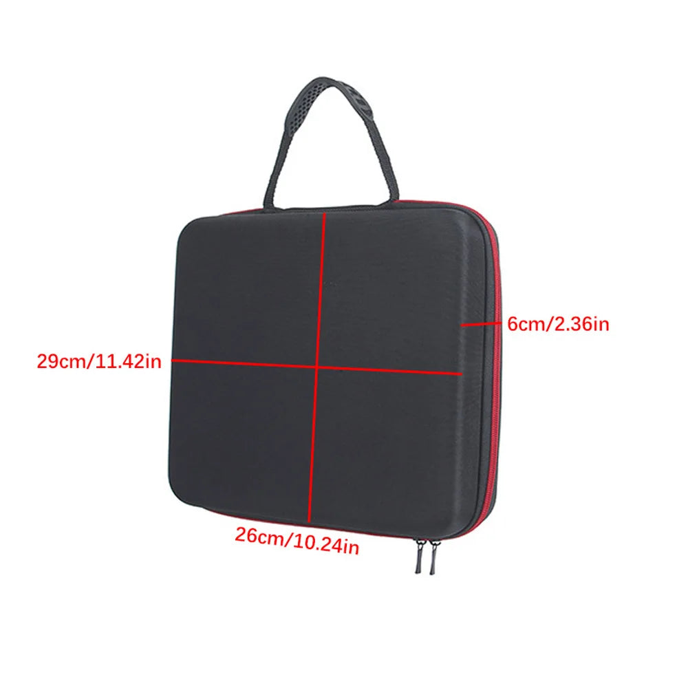 MovingMic Waterproof EVA Microphone Carry Case for 4 Wireless Mics & Accessories
