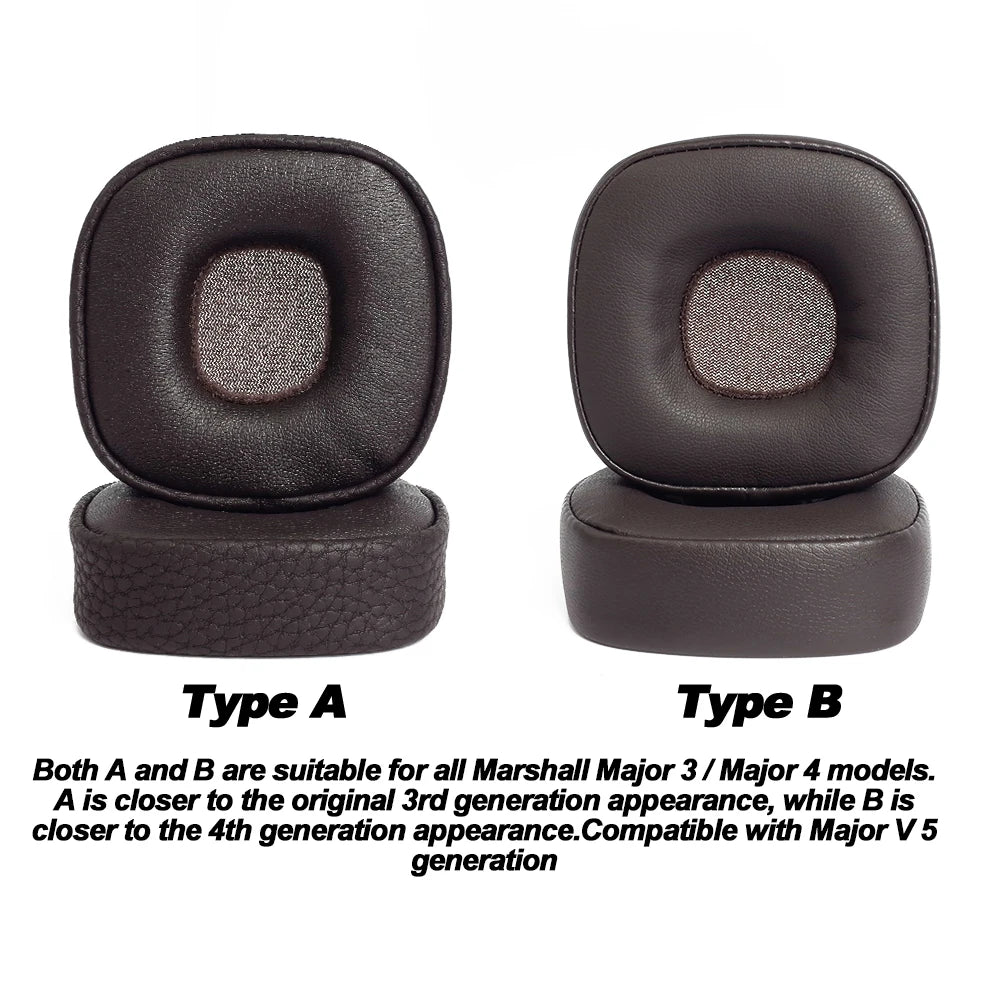 Premium Replacement Ear Pads and Headbands Compatible with Marshall Major 3 4 and 5 Wired Headphones