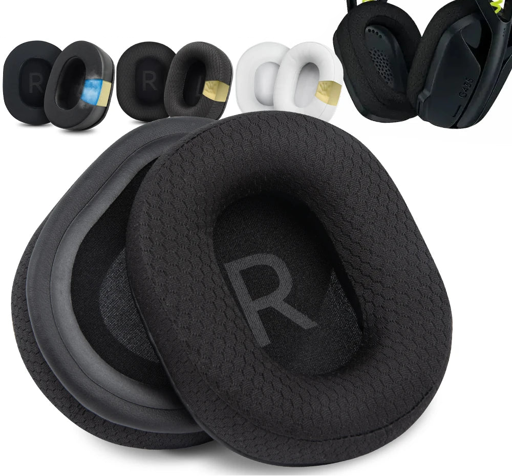 Replacement Memory Foam Earpads for Logitech G435, Zone Vibe 100 and Zone Vibe 125 Headphones