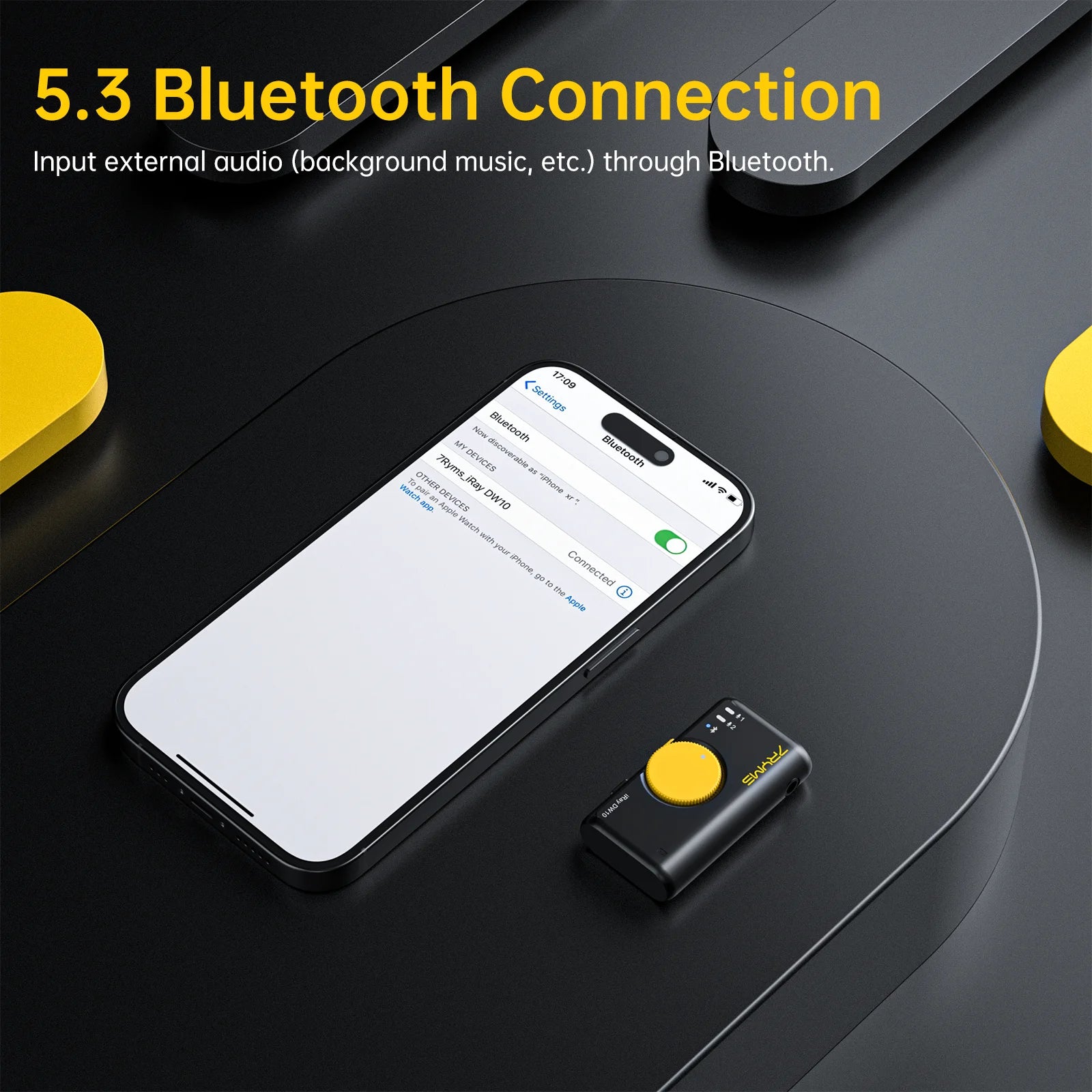 Mini Wireless Lavalier Microphone Set for Camera Smartphone Computer Vlog Live Streaming Interview