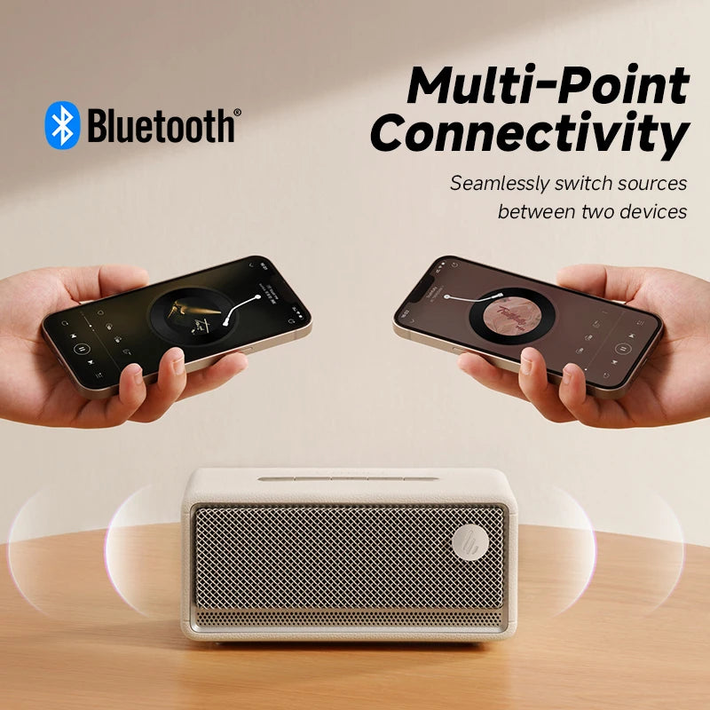 Portable Bluetooth Speaker with 36W Output IP66 Waterproof Design and Long Battery Life