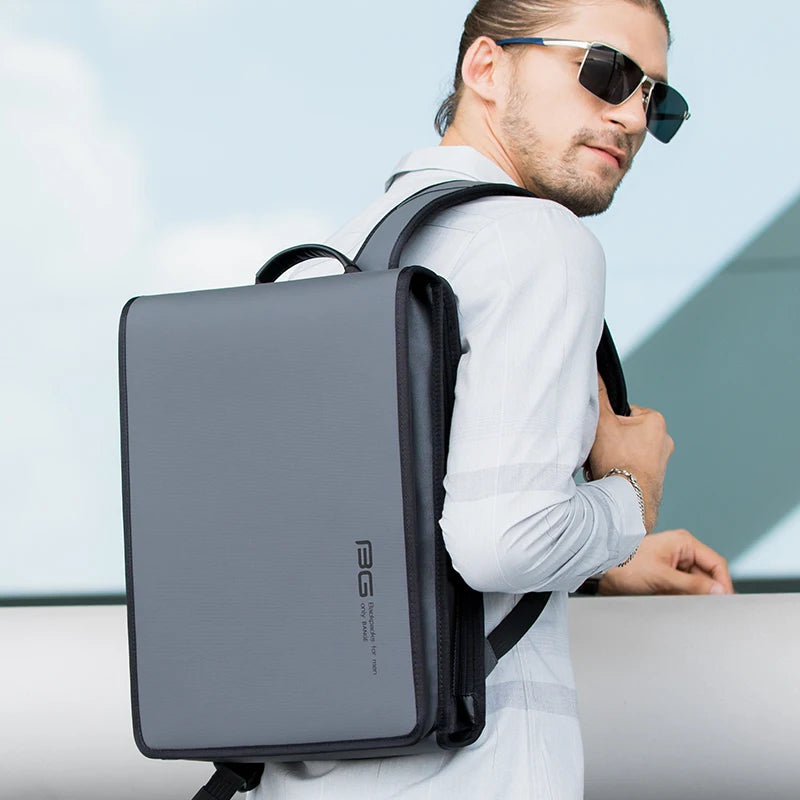 Anti-Theft Business Laptop Backpack with Large Capacity and Water Resistant Oxford Material 14 Inch
