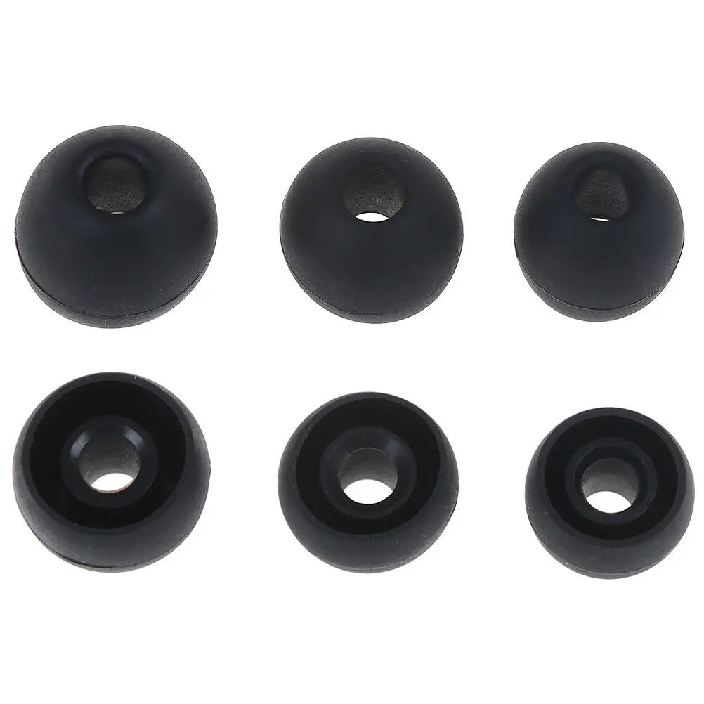 Universal Silicone Replacement Earbuds Tips Set with Multiple Sizes for In Ear Headphones
