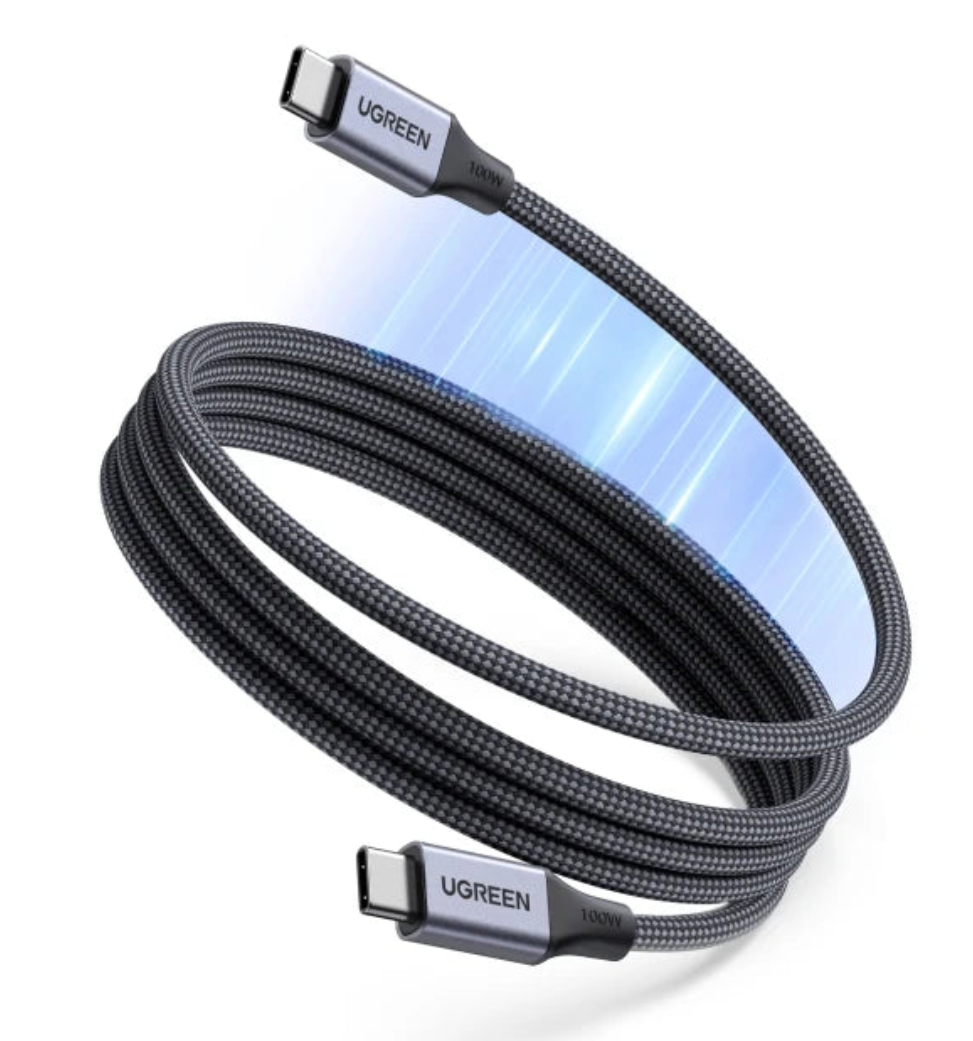 Magnetic USB-C to USB-C Cable PD 100W Fast Charging for Laptops, Phones, Tablets and Data Transfer