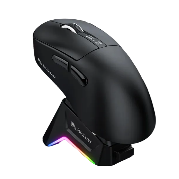 Lightweight Wireless Gaming Mouse with Trimode Bluetooth and Fast Charging for Laptop and PC