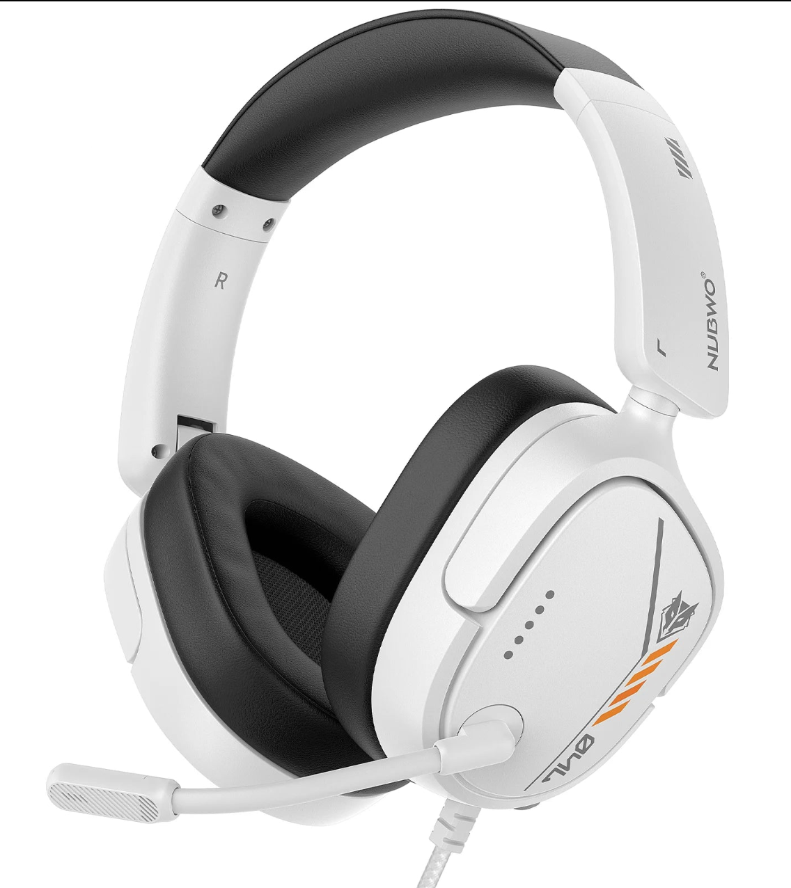 Lightweight Gaming Headset with Clear Mic and 3.5mm Audio Jack for Console and PC