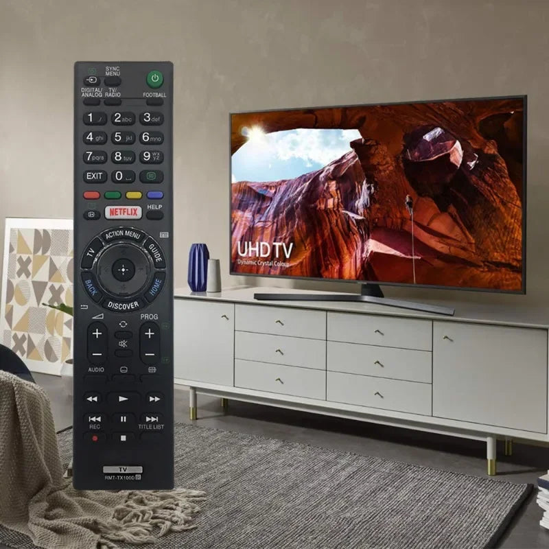 Universal Smart TV Replacement Remote Control Compatible with Sony Television Models
