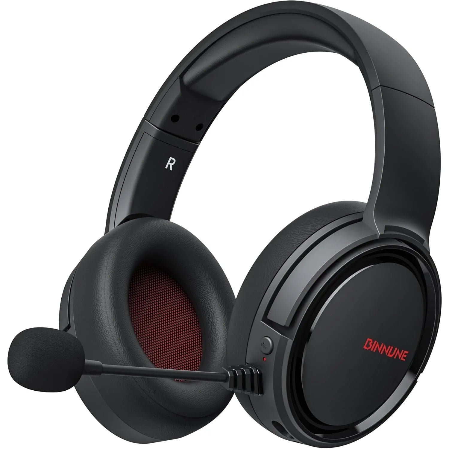 Wireless Gaming Headset with Bluetooth 5.2 and Noise Cancelling Microphone for PC and Console