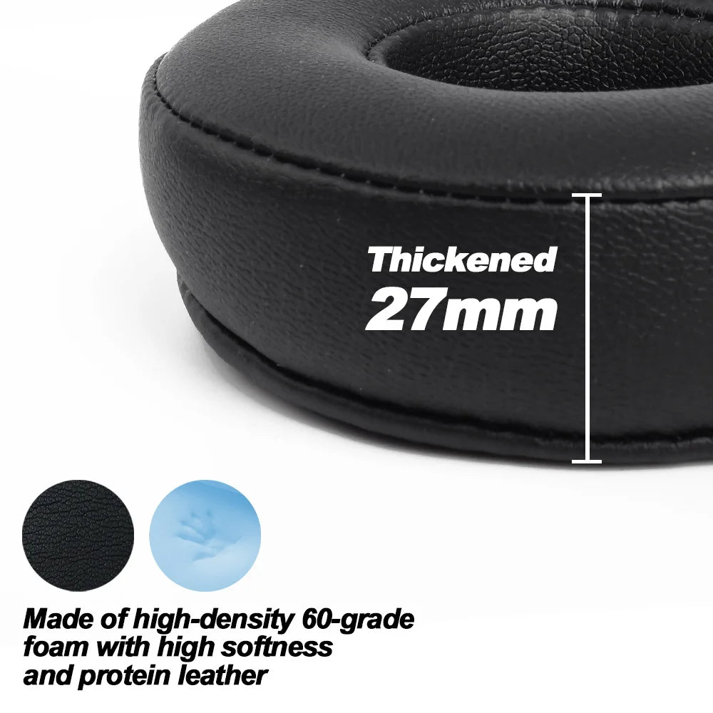 Replacement Earpads Compatible with JVC HA-S35BT, HA-S190BT, HA-S58BT, HA-S30BT, HA-S38BT, HA-S31M
