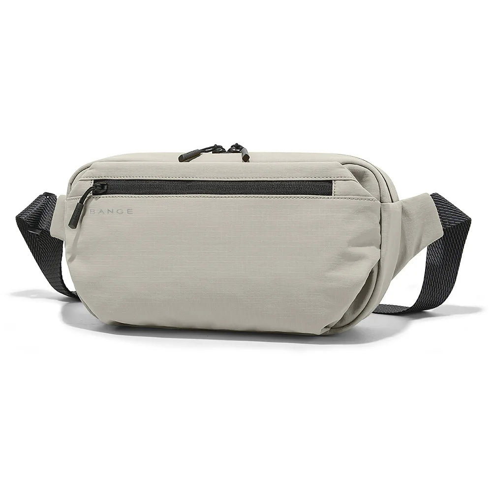 Water Resistant Travel Chest Sling Bag with USB Charging and Anti-Theft Crossbody Design Unisex