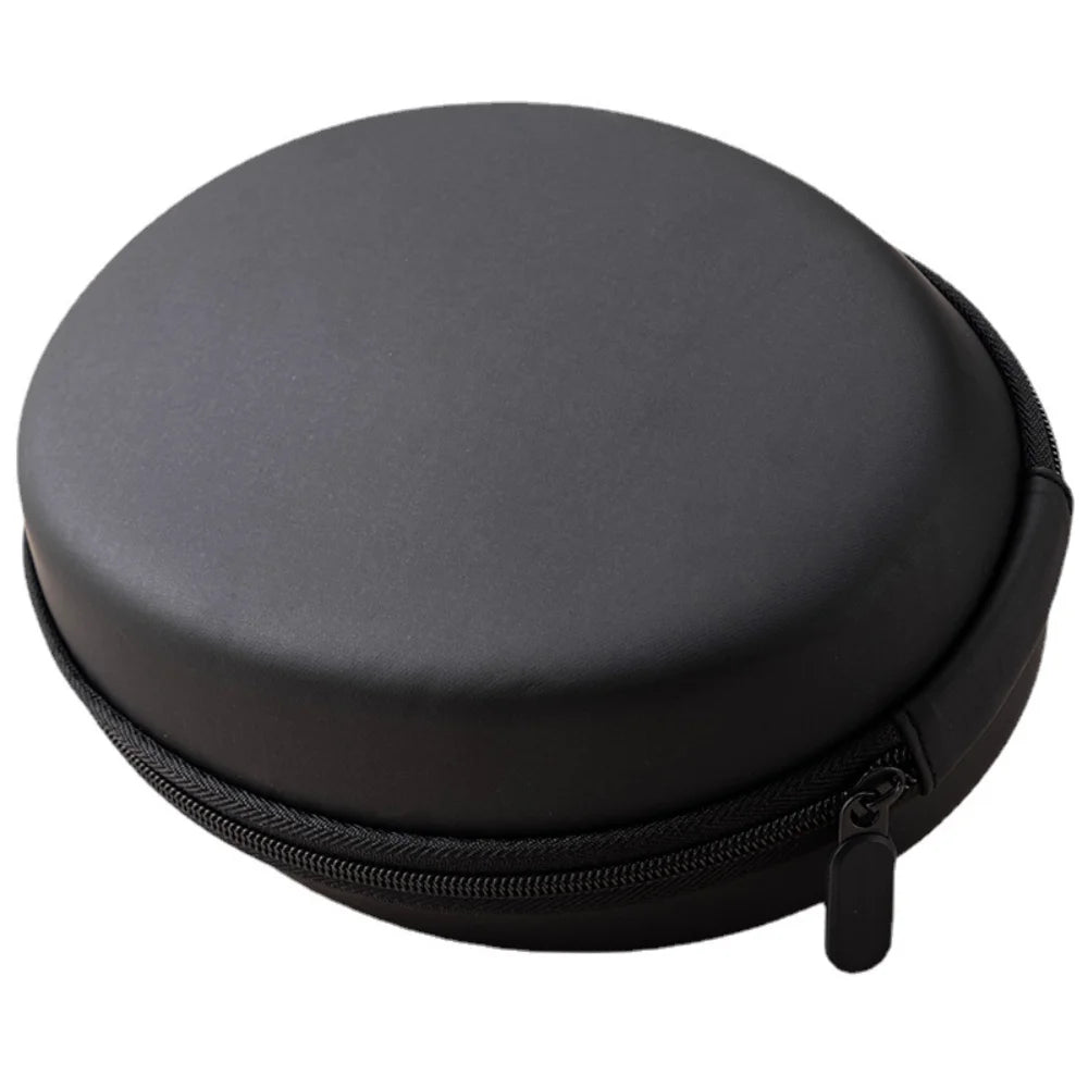 Ivinxy Portable Waterproof Headphone Storage Case, Shockproof PU EVA Carry Bag