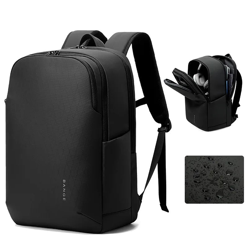 Large Capacity Multi Pocket 15.6 Inch Laptop Backpack Water Resistant Business Travel Bag Unisex