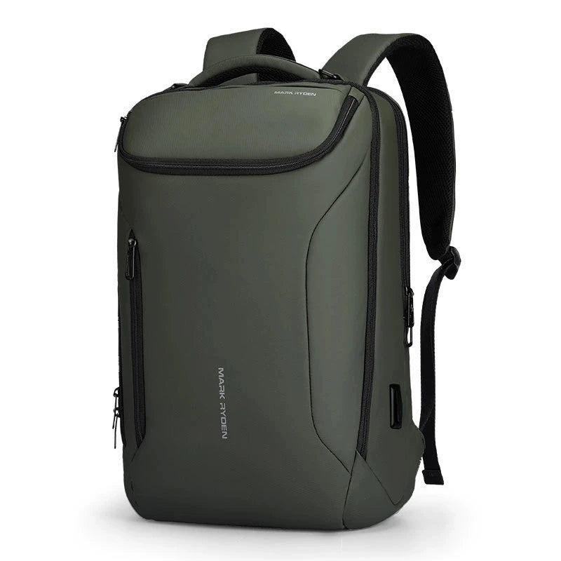 Anti Theft Stylish Water Resistant 15.6" Laptop Backpack with USB Charging and Organiser Pockets
