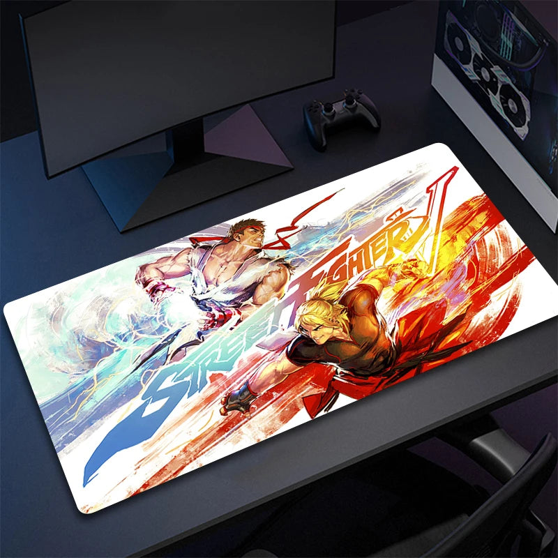 XXL Gaming Mouse Pad Large Desk Mat with Anti-Slip Rubber Base for PC and Keyboard Setup