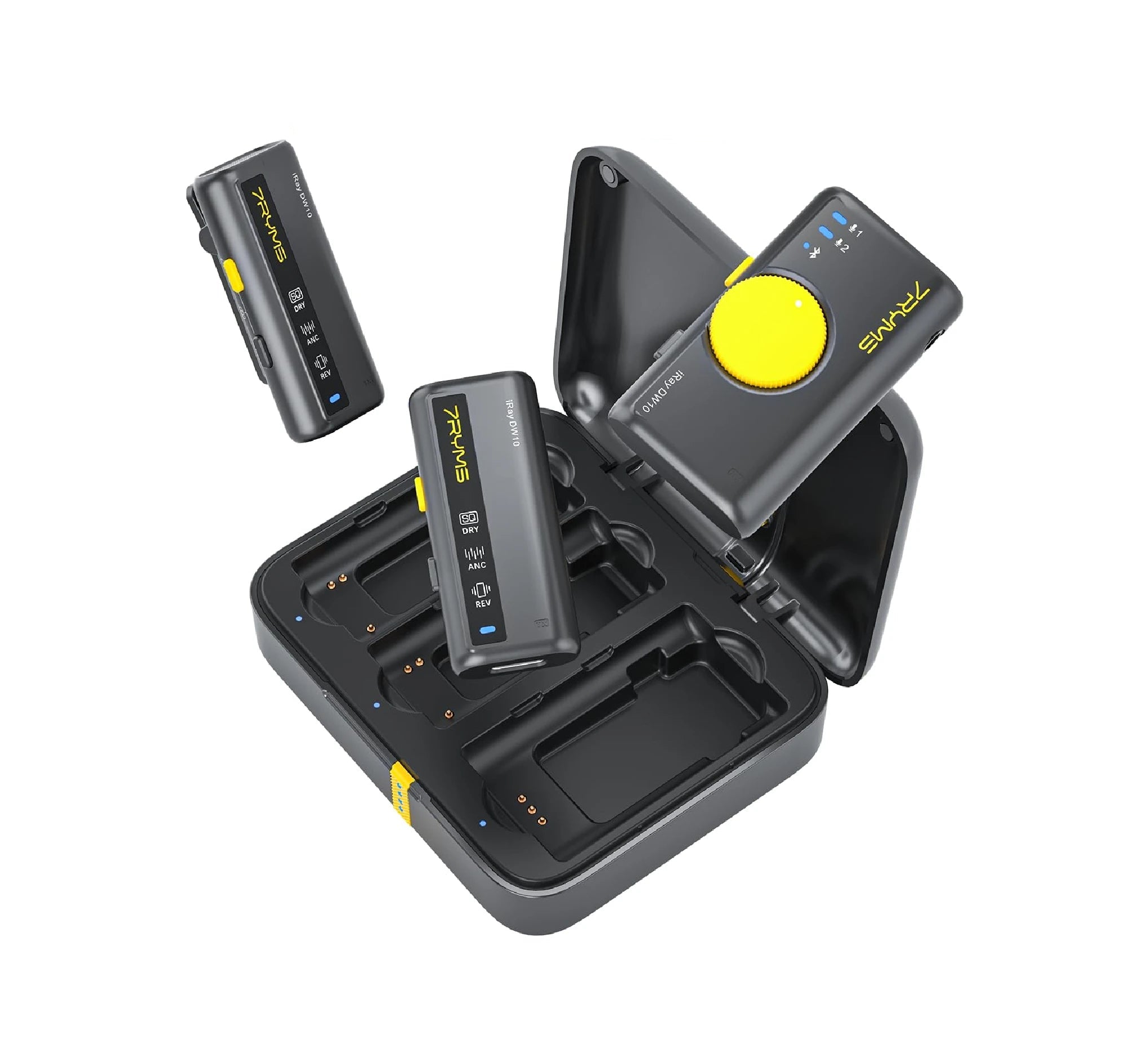 Mini Wireless Lavalier Microphone Set for Camera Smartphone Computer Vlog Live Streaming Interview