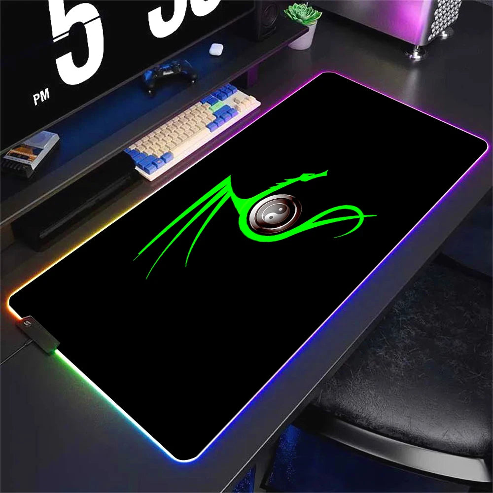 RGB LED Gaming Mouse Pad XXL Large Waterproof Desk Mat with Non Slip Base and Soft Surface