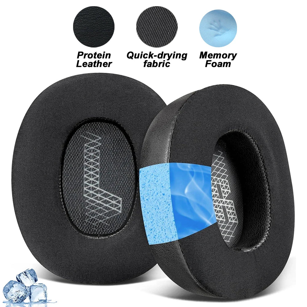 Replacement Memory Foam Ear Pads Compatible with JBL E65BTNC, Live 650BTNC, Live 660NC, Duet NC