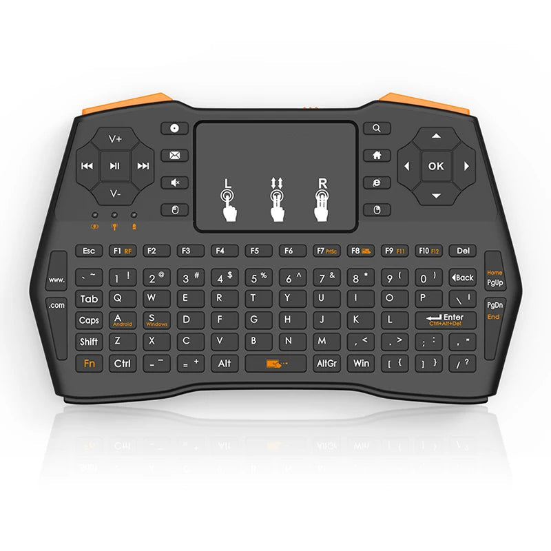 Mini Wireless RGB Keyboard with Touchpad and Air Mouse for TV Box PC Xbox PS4 Smart TV