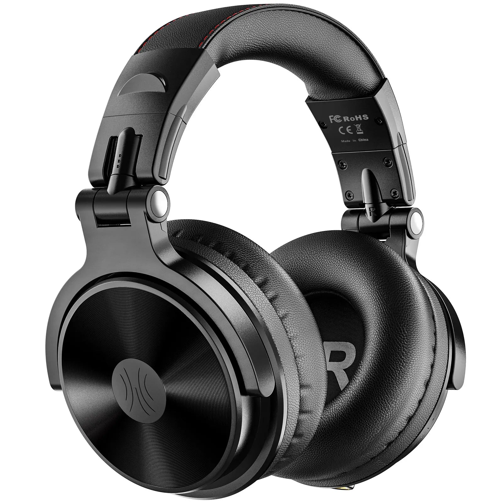 Wireless Bluetooth 5.2 Over-Ear Headphones with Microphone Hi-Res Stereo 110 Hour Playtime Foldable