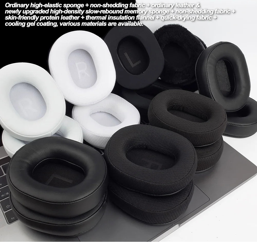 Premium Replacement Ear Pads Compatible with OneOdio A70 A71 Over-Ear Headphones Memory Foam Cushion
