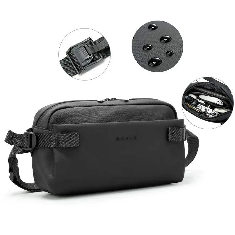 Lightweight Water Resistant Sling Crossbody Chest Bag for Daily Use Travel and Casual Outings