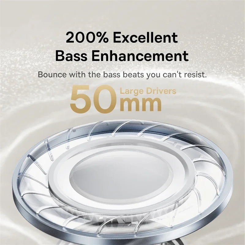 Baseus Bowie 30Max ANC Wireless Headphones Hi-Res LDAC Bluetooth 5.4 65H