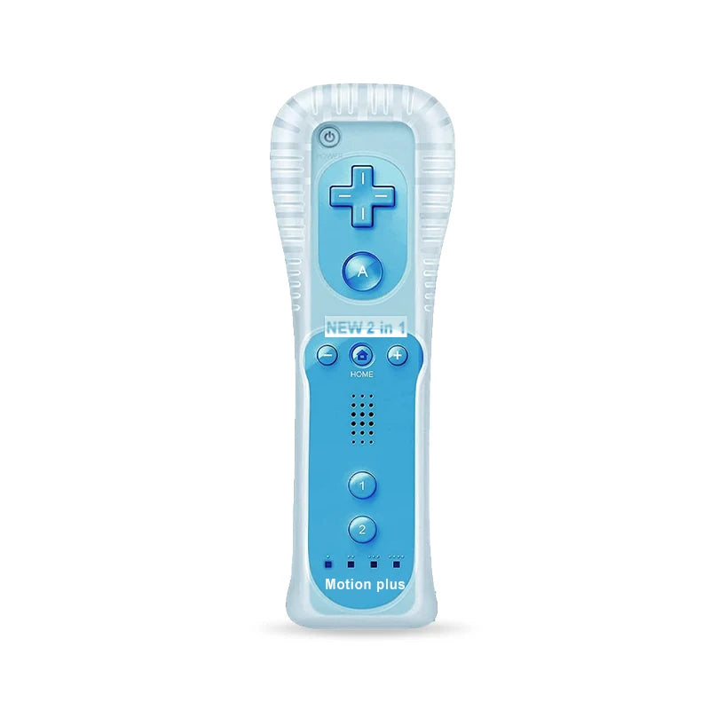 Wireless Game Controller and Nunchuck Set with Motion Sensing for Wii and Wii U Consoles