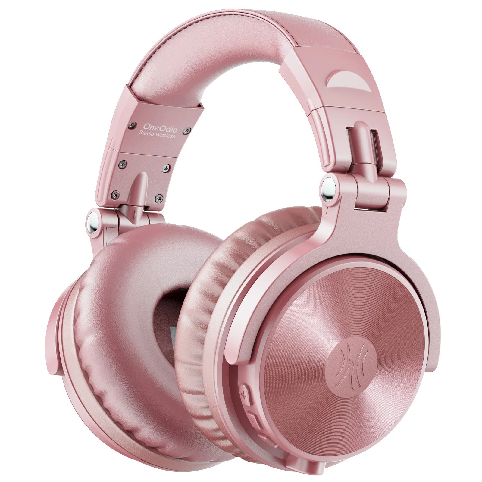 Wireless Bluetooth 5.2 Over-Ear Headphones with Microphone Hi-Res Stereo 110 Hour Playtime Foldable