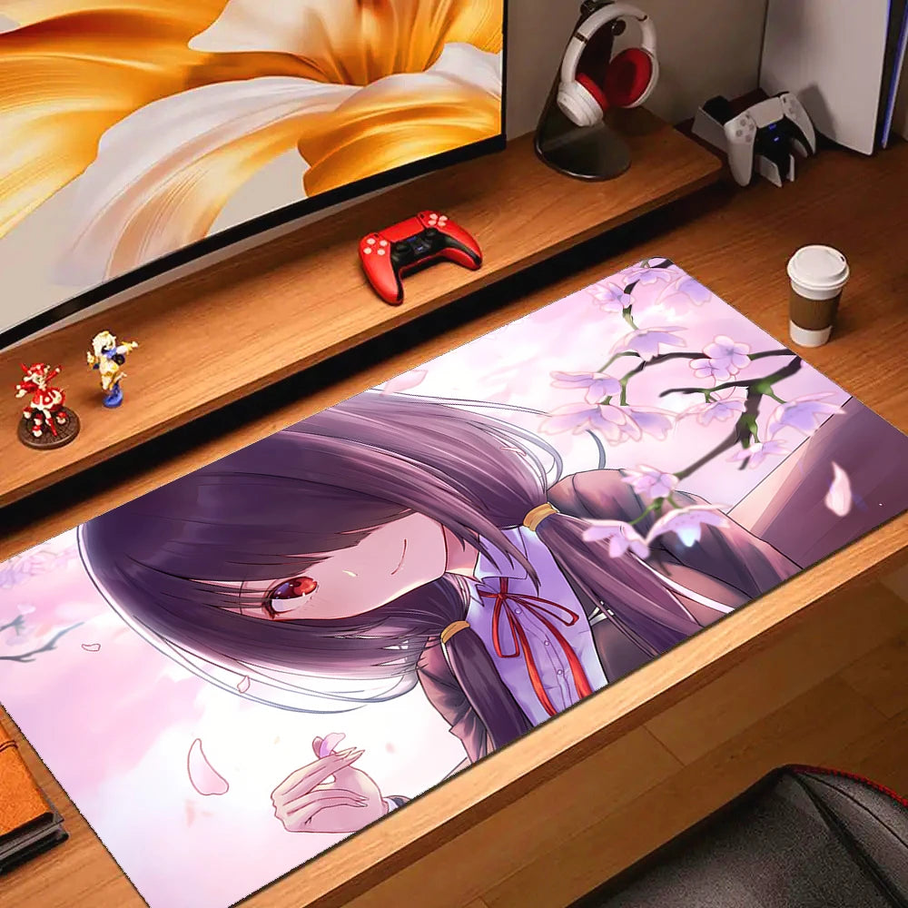 Large Non-slip Gaming Mouse Mat for Desk Ultra Smooth Rubber Office Computer Mousepad
