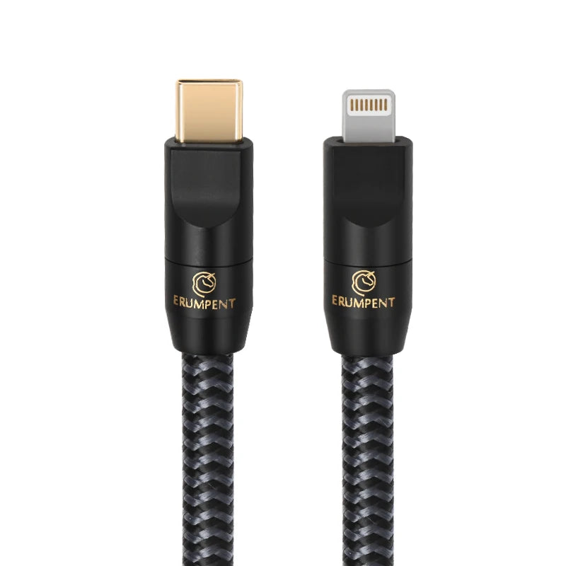 Premium HiFi USB OTG Audio Cable Type A to B OCC Shielded Cord for DAC and Sound Card