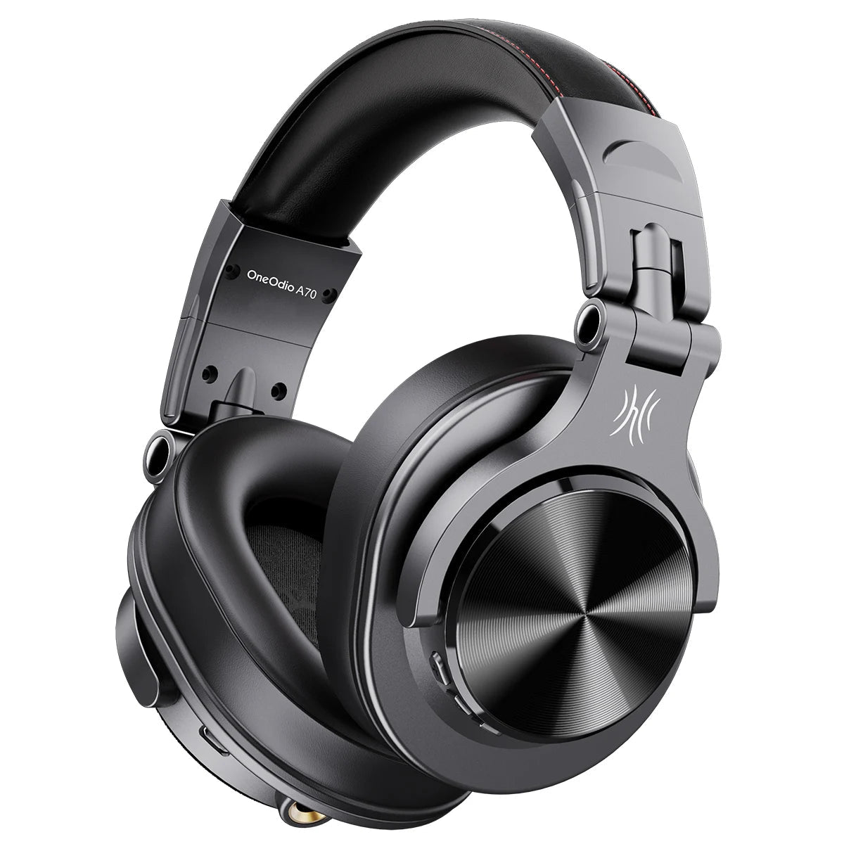 Wireless and Wired Bluetooth 5.2 Over-Ear Studio Headphones with Microphone and 72 Hour Playtime