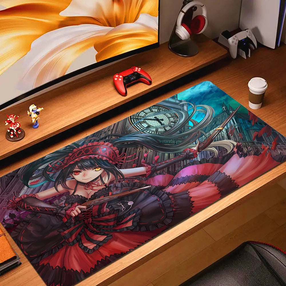 Large Non-slip Gaming Mouse Mat for Desk Ultra Smooth Rubber Office Computer Mousepad