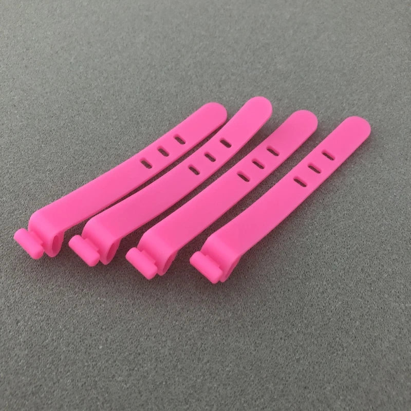 Silicone Cable Organiser and Wire Management Ties for Desk and Charging Cable Storage