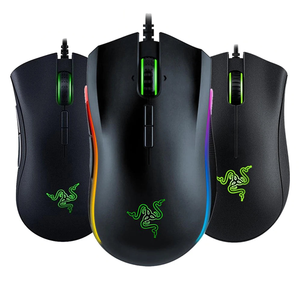 Wired Esports Gaming Mouse High Precision 7–11 Programmable Buttons RGB Optical Sensor PC/Mac