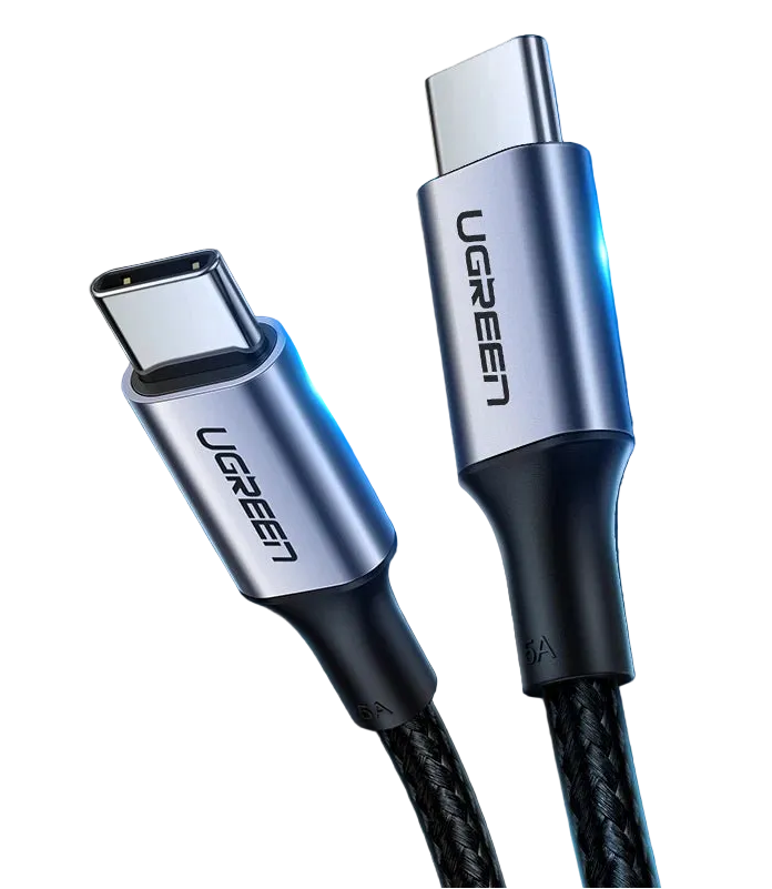 100W USB-C to USB-C Fast Charge Cable 5A for Latest Smartphones Laptops Quick Charge 4.0 Power