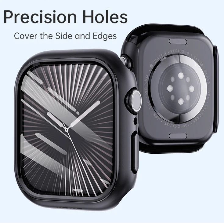 Full Coverage Silicone Protective Case Cover for Apple Watch Series 10 sizes 38-46mm