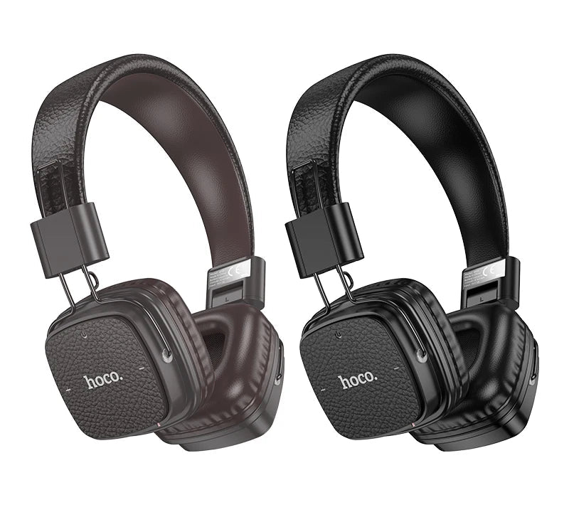 Over-Ear Wireless Bluetooth 5.4 Foldable Stereo Headphones with Microphone AUX Support 28H Playtime