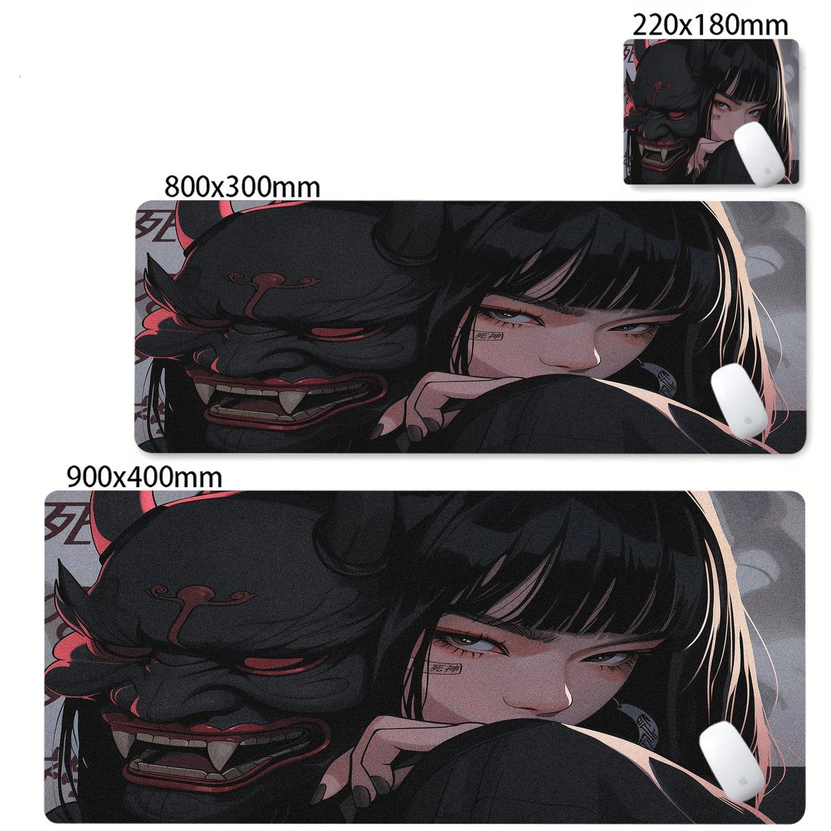 Large Extended Gaming Mouse Mat Non-slip Rubber Desk Pad for Office Home Computer Setups