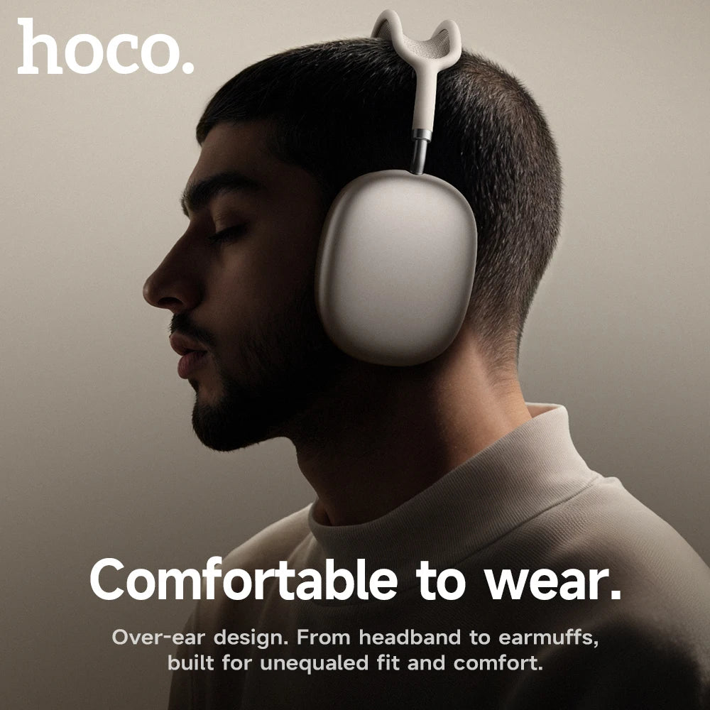 Wireless Over-Ear Headphones with Active Noise Cancelling Bluetooth and HiFi Sound
