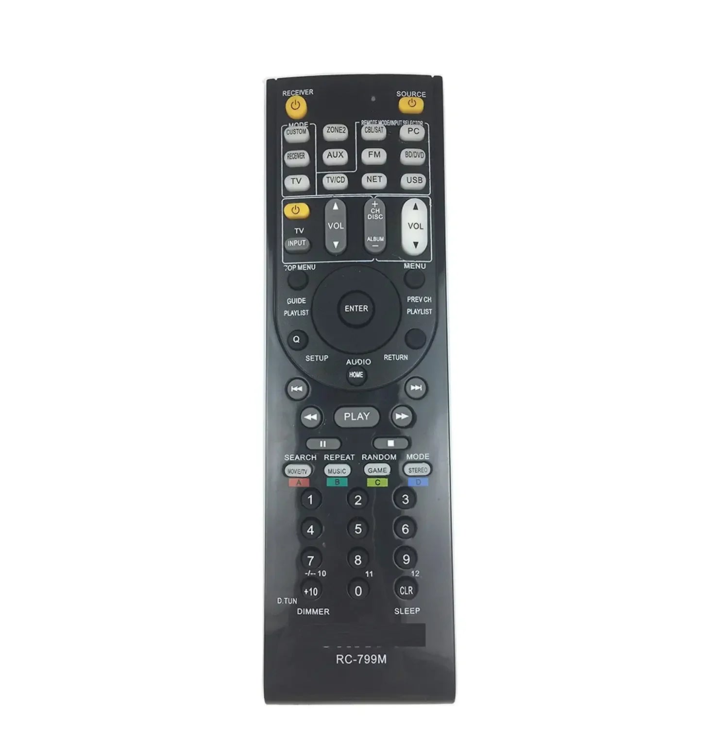 Onkyo Replacement Remote Control Compatible with AV Home Theatre Receivers
