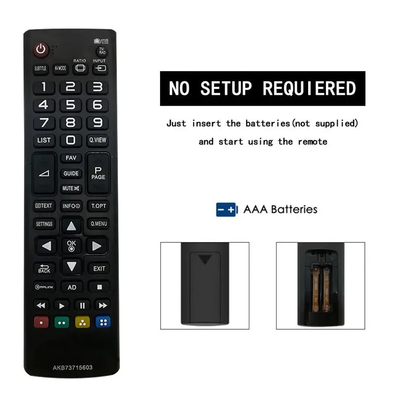 LG Replacement TV Remote Control with Long Range for LED and LCD Televisions