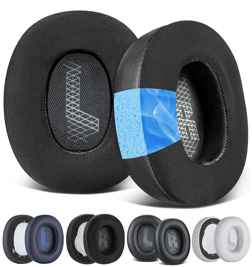 Replacement Memory Foam Ear Pads Compatible with JBL E65BTNC, Live 650BTNC, Live 660NC, Duet NC