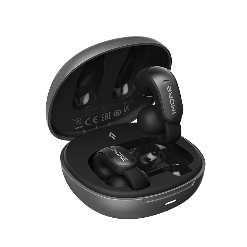 Open Ear Clip-On Wireless Earbuds with Bluetooth 5.4 Deep Bass Lightweight IPX5 28H Battery Life