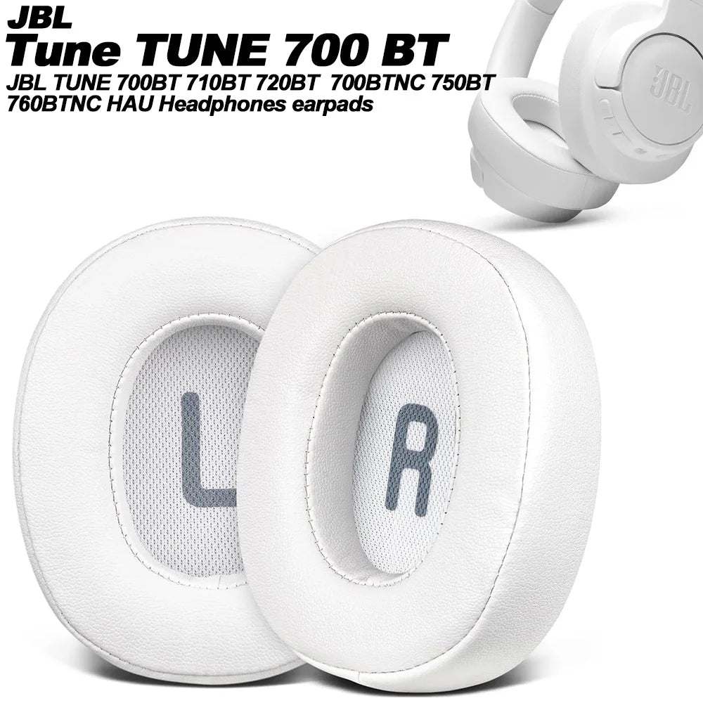 Replacement Leather Ear Pads for JBL Tune Over-Ear Headphones, Soft Memory Foam, Multiple Colours